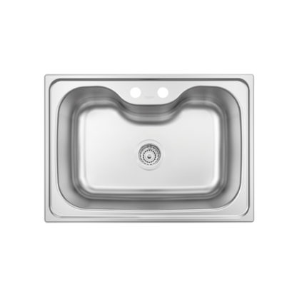 Cuba de Inox Morgana 69X49 60Fx Undermount com válvula